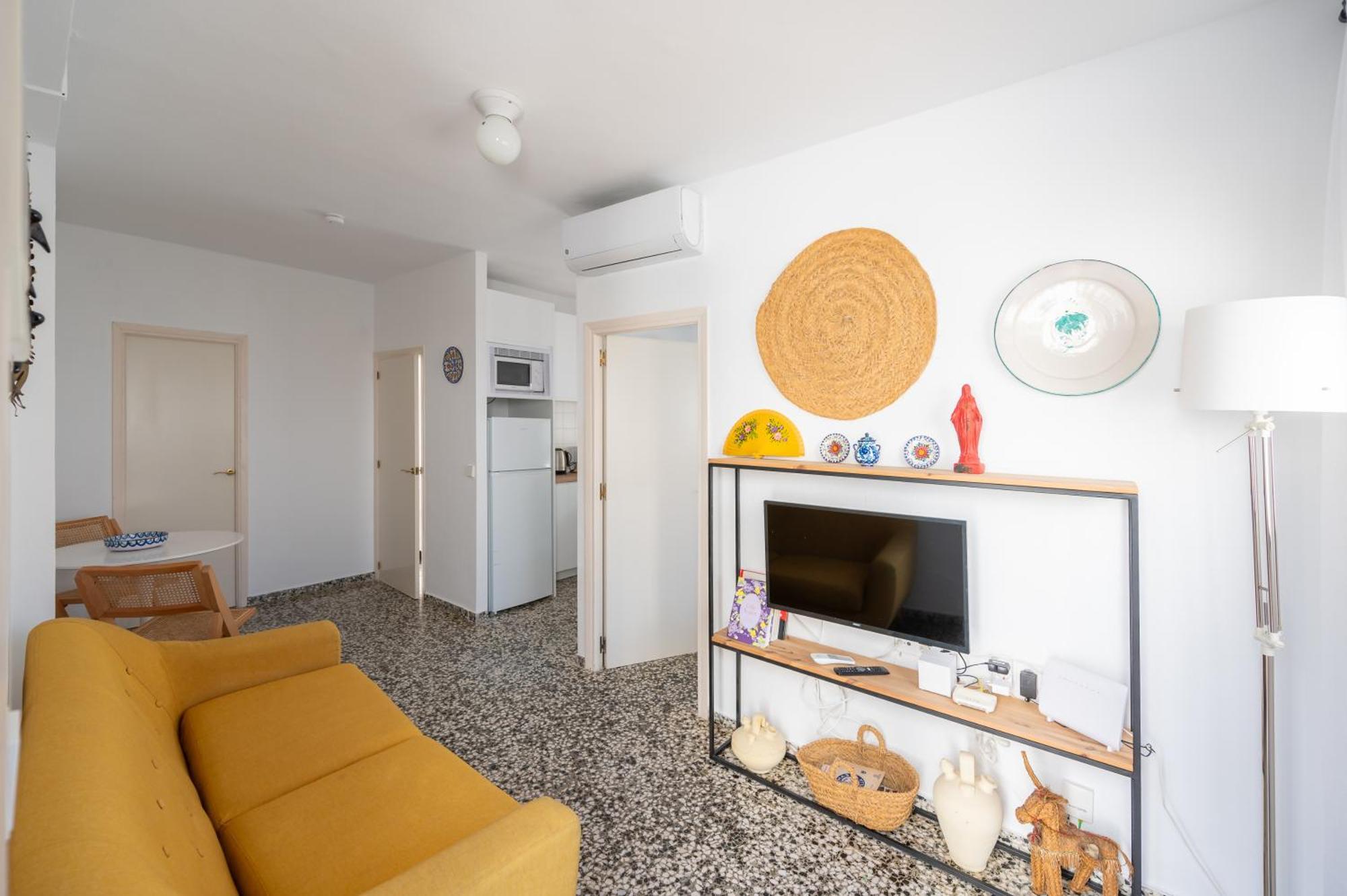 Tradicional Apartamento Central De 2 Camas Dobles Benalmadena Bagian luar foto